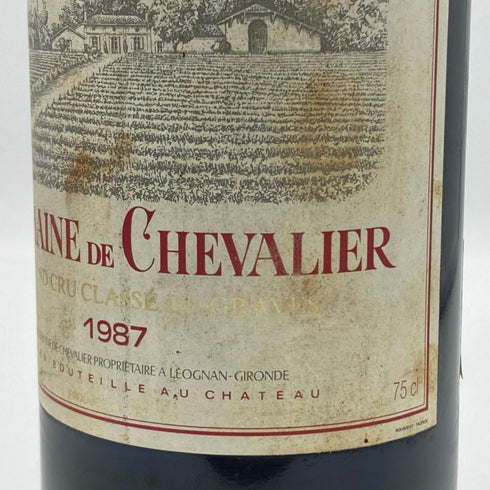 ドメーヌ ド シュヴァリエ グランクリュ クラッセ 1987 750ml 12% DOMAINE DE CHEVALIER ボルドーワイン【X1】