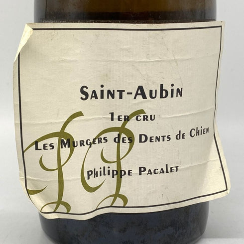 フィリップ パカレ サントーバン プルミエクリュ 2018 750ml 13% Philippe Pacalet Saint Aubin 1er Cru ブルゴーニュワイン【C2】