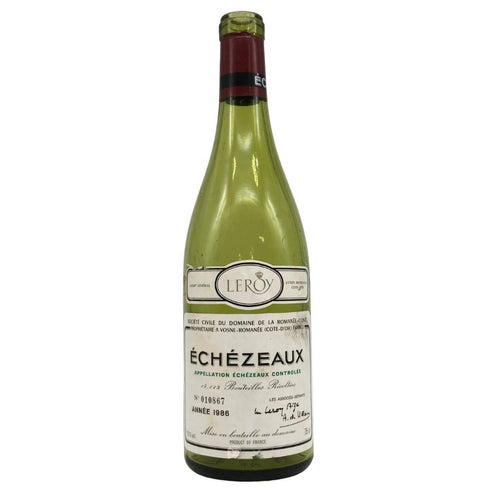 ドメーヌ ド ラ ロマネコンティ エシェゾー 1986 750ml 空き瓶 DRC Domaine de la Romanee-Conti ECHEZEAUX【B1】