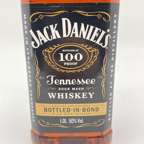 ジャックダニエル ボトルド イン ボンド 100proof 1000ml 50% JACK DANIEL'S BOTTLE IN BOND アメリカウイスキー【B2】