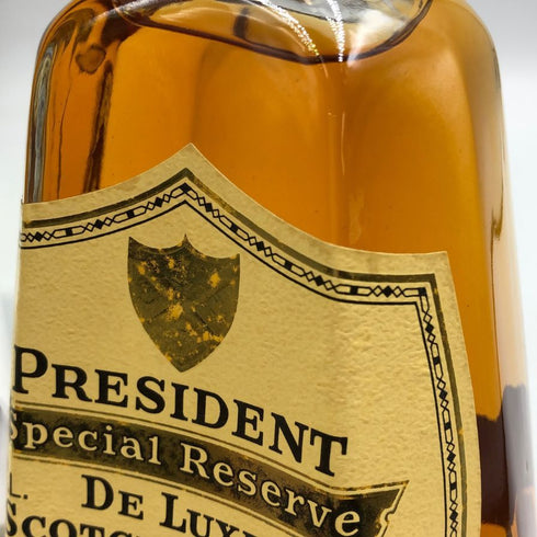 プレジデント スペシャル リザーブ デラックス 750ml 43% PRESIDENT SPECIAL RESERVE DE LUXE スコッチウイスキー【B3】