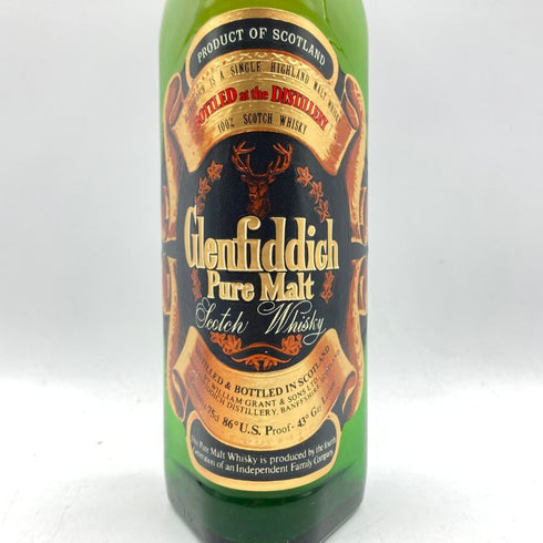 グレンフィディック ピュアモルト 750ml 43% Glenfiddich Pure Molt 【M4】