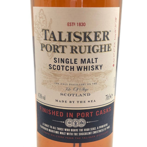 タリスカー ポートリー シングルモルト 45.8% 700ml TALISKER PORT RUIGHE スコッチウイスキー【K0】