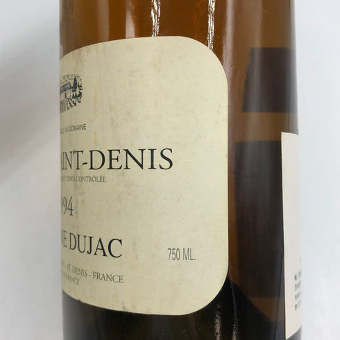 ドメーヌ デュジャック モレ サン ドニ ブラン 1994 750ml 13% DOMAINE DUJAC MOREY SAINT DENIS 白ワイン【B4】