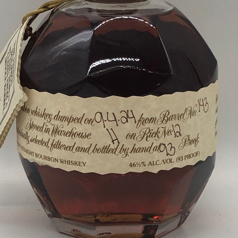 ブラントン シングルバレル 2024 750ml 46.5% Blanton's SINGLE BARREL バーボン【X0】