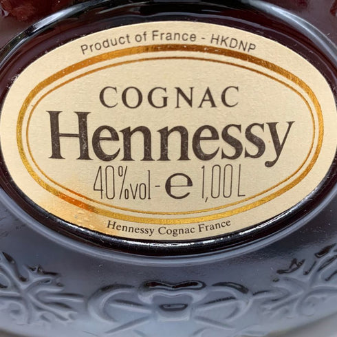 ヘネシー XO 金キャップ クリアボトル 1000ml Hennessy ブランデー【O1】
