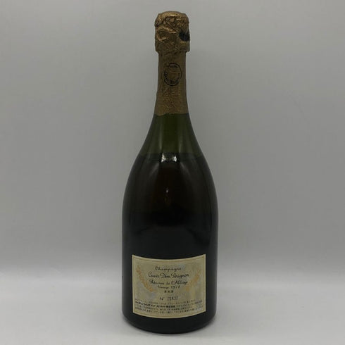 ドンペリニヨン レゼルヴ ド ラベイ 1978 750ml 12.5% Dom Perignon Reserve de l'Abbaye シャンパン【F0】