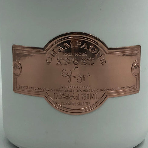 エンジェル NV ロゼ ホワイトボトル 750ml 12.5% ANGEL WHITE ROSE シャンパン【K0】