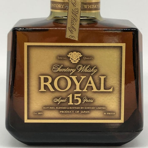 東京都限定◆サントリー ウイスキー ローヤル 15年 ゴールドラベル 750ml 43% SUNTORY WHISKY ROYAL 【J4】