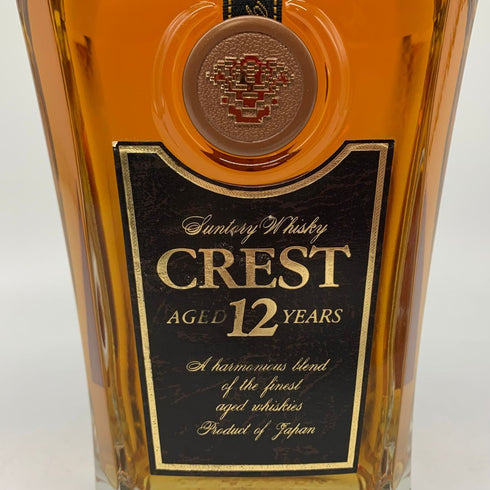 東京都限定◆サントリー クレスト 12年 響マーク 700ml 43% SUNTORY CREST 【E4】