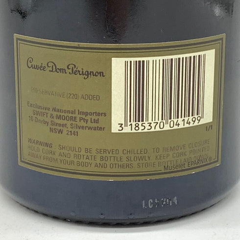 ドンペリニヨン 白 ヴィンテージ 1985 750ml 12.5% Dom Perignon 【L4】