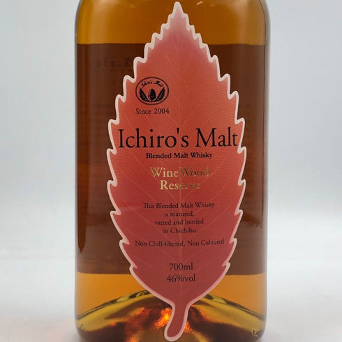 東京都限定◆ベンチャーウイスキー イチローズモルト ワインウッドリザーブ 700ml 46% Ichiro's Malt Wine Wood Reserve 【O4】