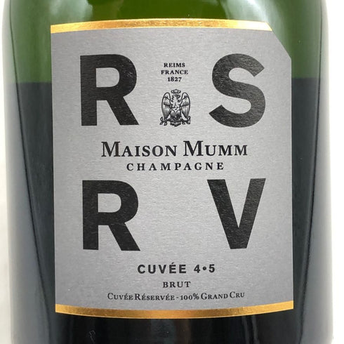メゾン マム RSRV キュヴェ 4.5 ブリュット 12% 750ml MAISON MUMM シャンパン【W4】
