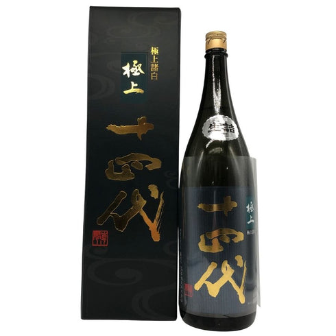高木酒造 十四代 純米大吟醸 極上諸白 1800ml 15% 2023年7月 日本酒- 純米大吟醸酒【AFA15】