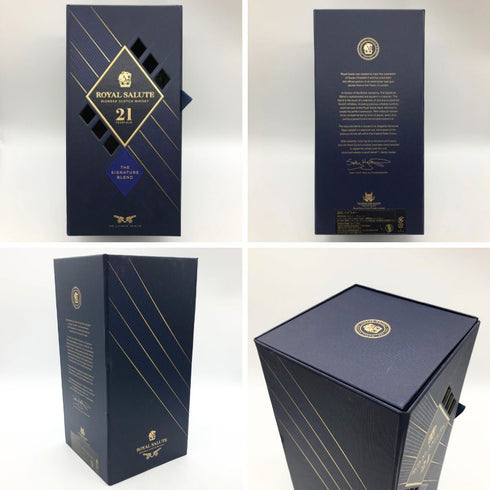 ロイヤルサルート 21年 シグネチャーブレンド 青陶器ボトル 700ml 40% ROYAL SALUTE スコッチウイスキー【I1】