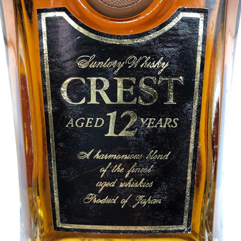 東京都限定◆サントリー クレスト 12年 響マーク 700ml 43% SUNTORY CREST 【G3】