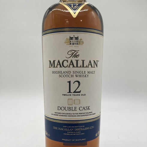 ザ マッカラン 12年 ダブルカスク 旧ボトル 700ml 40% The MACALLAN スコッチウイスキー【X】