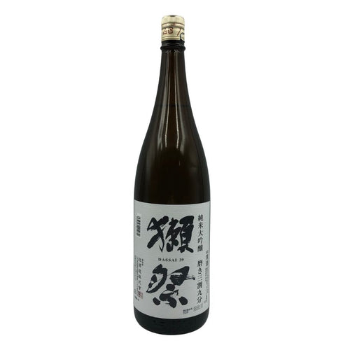 獺祭 純米大吟醸 磨き三割九分 1800ml 15% 2023年11月 日本酒- 純米大吟醸酒【O2】