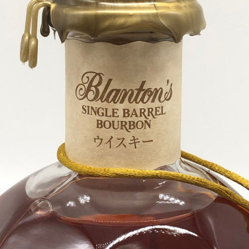 ブラントン シングルバレル 2024 750ml 46.5% Blanton's SINGLE BARREL バーボン【X0】