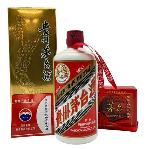 貴州茅台酒 マオタイ酒 天女ラベル 2022 53% 500ml KWEICHOW MOUTAI 953g【B2】