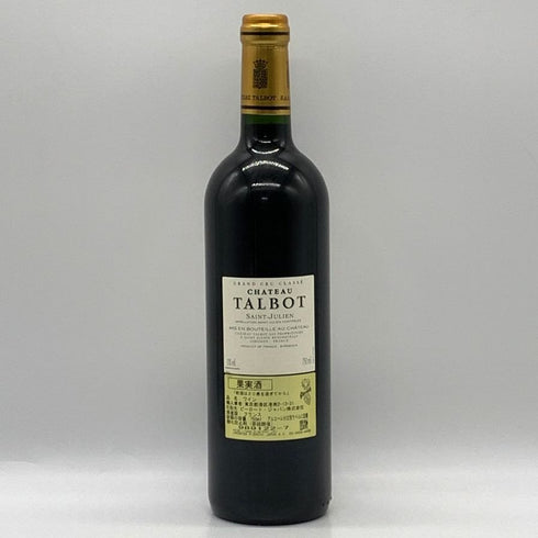 シャトー タルボ 2011 13% 750ml CHATEAU TALBOT ボルドーワイン【W0】