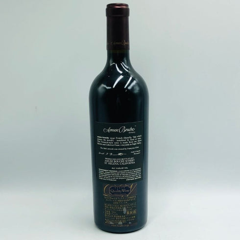 アミューズ ブーシュ 2019 ナパヴァレー 750ml 14.6% Amuse Bouche カリフォルニアワイン【V1】