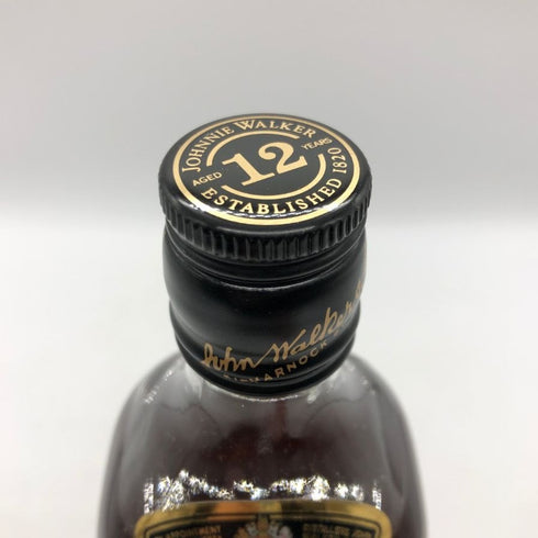 ジョニーウォーカー 12年 ブラックラベル エクストラスペシャル 黒キャップ 700ml 43% Johnnie Walker BLACK LABEL EXTRA SPECIAL スコッチウイスキー【D4】