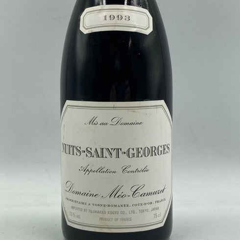 メオ カミュゼ ニュイ サンジョルジュ 1993 750ml 13% Meo-Camuzet NUITS-SAINT-GEOGES ブルゴーニュワイン【K1】