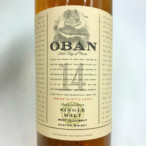 オーバン シングルモルト 14年 700ml 43% OBAN スコッチウイスキー【T1】