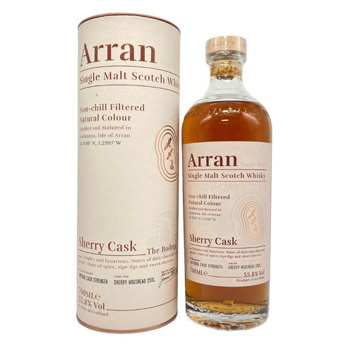アラン シェリーカスク シングルモルト スコッチ ウイスキー 700ml 55.8% Arran Shelley cask 【N2】