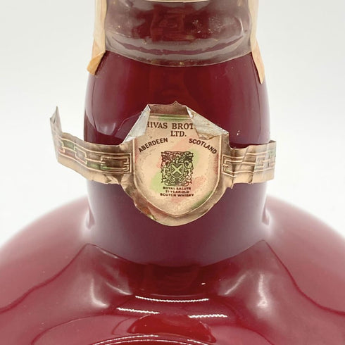 シーバス ブラザーズ ロイヤル サルート 21年 赤陶器 700ml 40% CHIVAS BROTHERS ROYAL SALUTE 【A2】