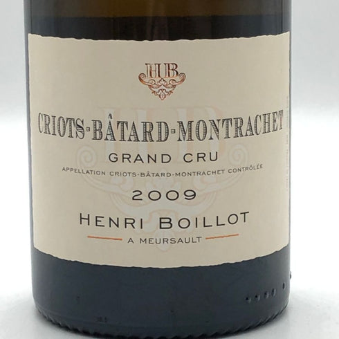 アンリ ボワイヨ クリオ バタールモンラッシェ グランクリュ 2009 750ml 14% Henri Boillot Criots Batard Montrachet Grand Cru ブルゴーニュワイン【U4】