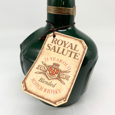 シーバスブラザーズ ロイヤル サルート 21年 緑陶器 700ml 40% Chivas Brothers Royal Salute スコッチウイスキー1236g【F4】
