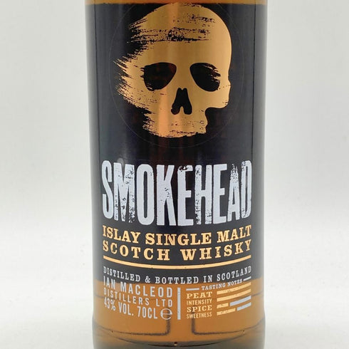 スモークヘッド アイラ シングルモルト 700ml 43% SMOKEHEAD ISLAY SINGLE MALT SCOTCH WHISKY 【I】