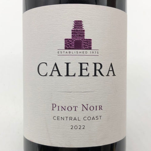 カレラ ピノノワール セントラル コースト 2022年 14.5% 750ml CALERAA PINOT NOIR CENTRA COAST カリフォルニアワイン【F1】
