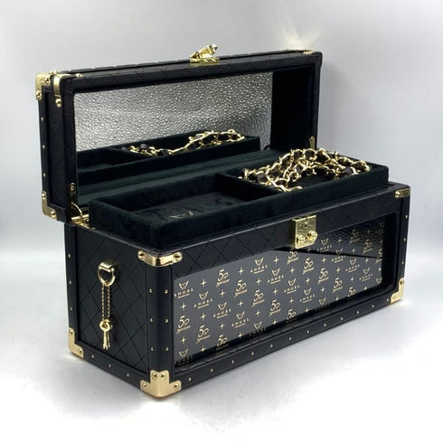 エンジェル ブリュット ブラック 5周年記念ボトル レザーラッチタイプ 750ml 12.5% ANGEL CHAMPAGNE BRUT シャンパン【P】
