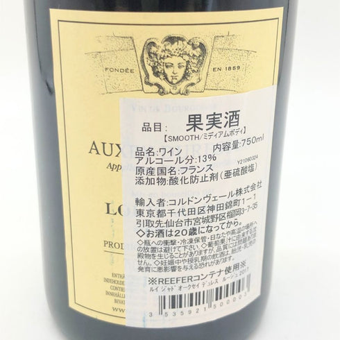 ルイ ジャド オークセイ デュレス 2017 750ml 13% LOUIS JADOT AUXEY-DURESSES ROUGE 【O】