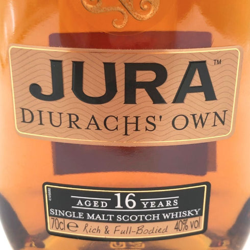 アイル オブ ジュラ 16年 ジュラックス オウン シングルモルト 700ml 40% ISLE OF JURA DIURACH'S OWN 【N1】