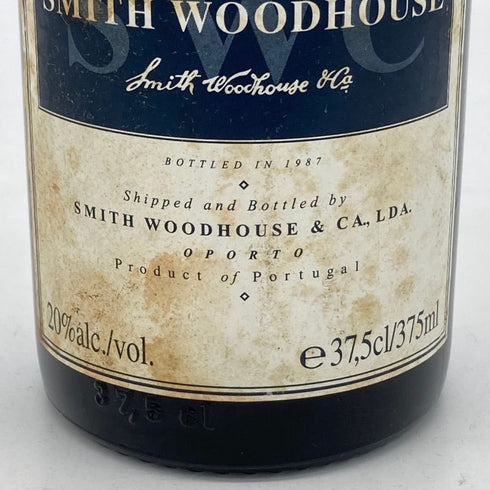 スミスウッドハウス ヴィンテージ ポート 1985 375ml 20% Smith Woodhouse 赤ワイン【E4】
