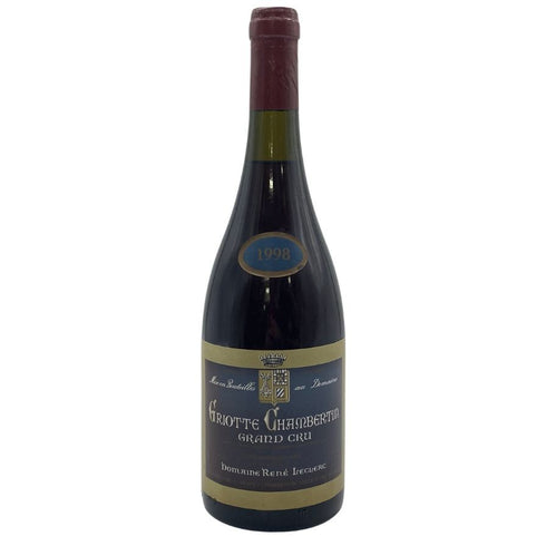 ドメーヌ ルネ ルクレール グリオット シャンベルタン グラン クリュ 1998 750ml 14% Domaine Rene Leclerc Griotte Chambertin Grand Cru 【B4】