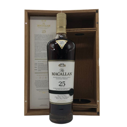 ザ マッカラン 25年 シェリーオークカスク 2024 700ml 43% THE MACALLAN スコッチウイスキー【同梱不可】【P2】