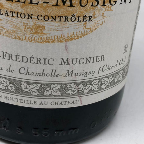 ジャック フレデリック ミュニエ シャンボール ミュジニー 1996 750ml 12.5% Jacques Frederic Mugnier Chambolle Musigny ブルゴーニュワイン【W】