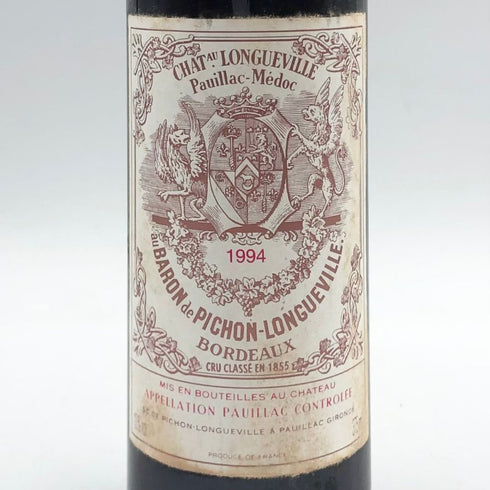 シャトー ピション ロングヴィル バロン 1994 375ml 13% CHATEAU PICHON LONGUEVILLE ボルドーワイン【M1】