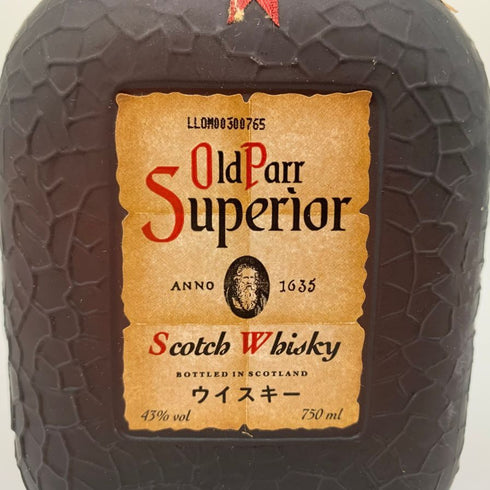 オールド パー スペリオール 750ml 43% Old Parr Superior スコッチウイスキー【K1】