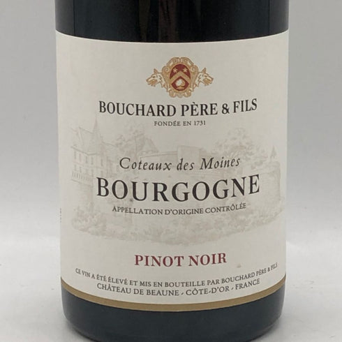 ブシャール ペール エ フィス コトー デ モワンヌ ピノノワール 2018 750ml 12.5% Bouchard Pere & Fils Bourgogne Coteaux des Moines pinot noir ブルゴーニュワイン【A0】