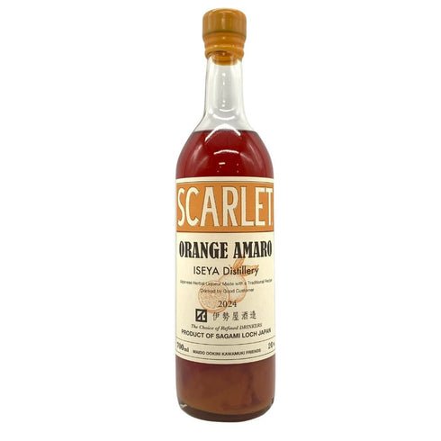 伊勢屋酒造 スカーレット オレンジアマーロ 2024 700ml 20% SCARLET ORANGE AMARO ISEYA 【U4】