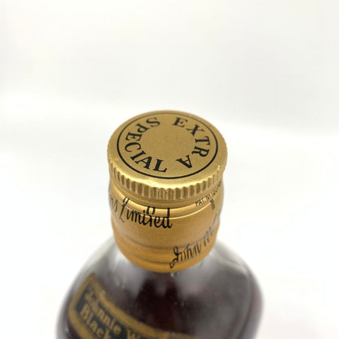 ジョニーウォーカー ブラックラベル 12年 金キャップ 特級表記 760ml Johnnie Walker BLACK LABEL スコッチウイスキー【K1】