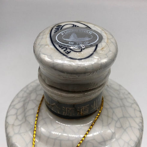 舟山老酒 中国 黄酒 陶器ボトル 400ml 12% 中国酒842g【F3】