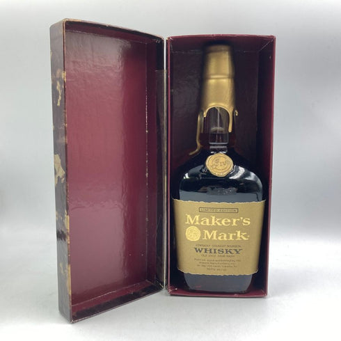 メーカーズマーク ゴールドトップ リミテッドエディション 750ml 50.5% MAKER'S MARK バーボン【O2】