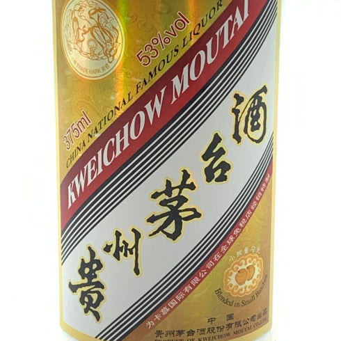 貴州茅台酒 マオタイ酒 天女ラベル ゴールドラベル 375ml 53% 858g【E2】